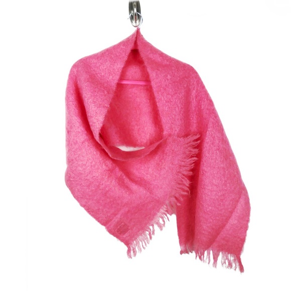 Glentana Accessories - Glentana Pink Mohair Wrap